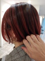 アクロス ヘアーデザイン 溝の口店(across hair design) イルミナハイライト　ラベンダー