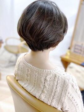 モリオ フロム ロンドン 成増店 【morio成増/ムラマツ】髪質改善　ベージュ　クールショート