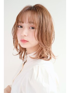 ヘアサロン ガリカ 表参道(hair salon Gallica) 《SAKI》☆ウルフヘア × ナチュラルベージュカラー☆