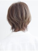 大人可愛い20代30代40代ラフ感ショートボブ♯耳掛けレイヤーボブ