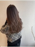 ロングhair大人髪◎艶々暖色ベージュ