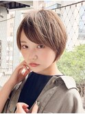 流しバングショート　大場猛