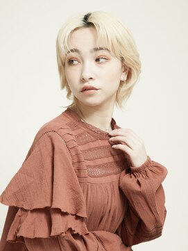 エンタク 新宿(enntaku) インナー/ベージュ/ケアブリーチ/ダブルカラ/新宿三丁目/新宿駅