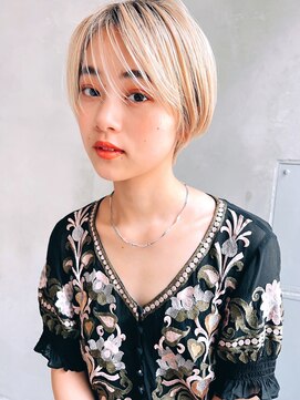 シエナ 渋谷(Siena) Siena  大人かわいいショート×ハイトーン   渋谷