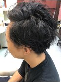 さっぱりツーブロック