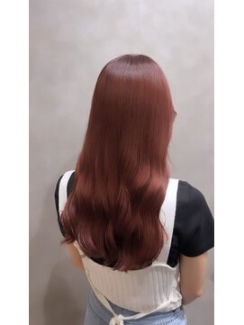 ロウ 町田(ROW) ピンクベージュ/ロングレイヤー