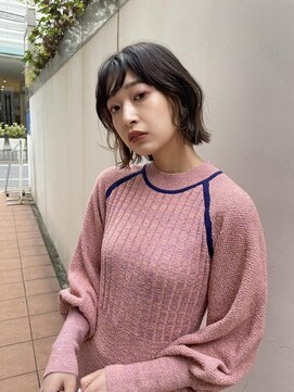 エアー 横浜(AIR) 【湯田】顔まわりレイヤーボブ
