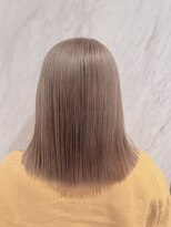 リー 京橋(Lee) 今里☆エフェクトブリーチでツヤツヤミルクティーベージュ☆