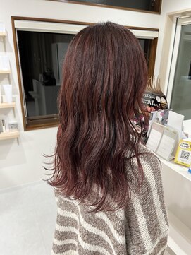 メロウ(mellow) ハイライト×ピンクカラー