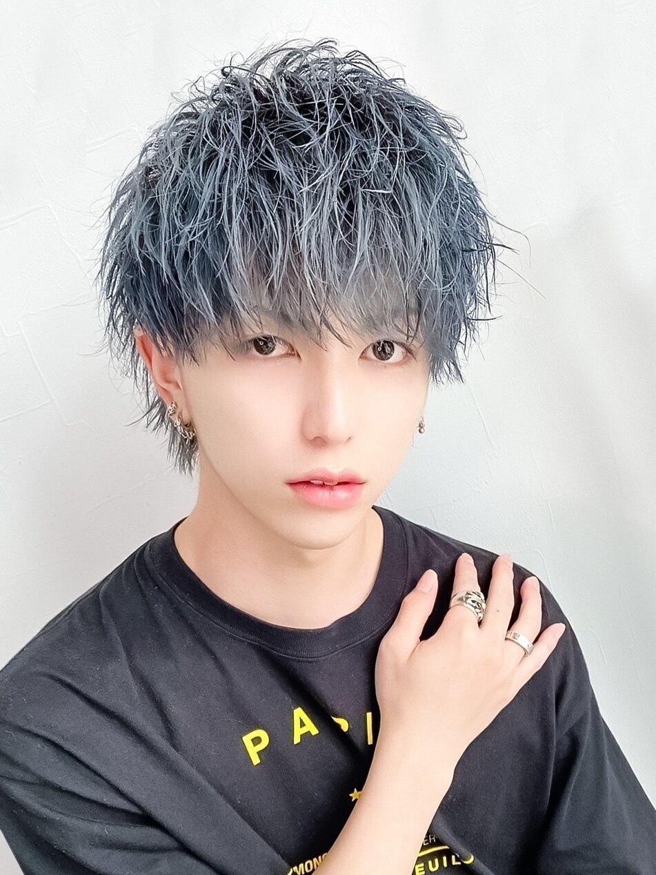 Men'sフレームデザインカット＋炭酸シャンプー＋プチスパ