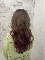 プライズ 成増店(prize)&nbsp;グラデーションカラーピンクベージュ成増