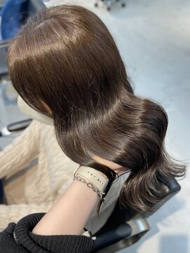 ノア ヘアデザイン 町田店(noa Hair Design) 透明感たっぷりオリーブカラー