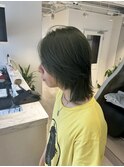 ブリーチなしグリーンカラー【ior北千住】