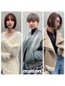 【人気No.1】カット＋透明感カラー＋ CMCナノリペアトリートメント￥14850～