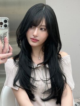 レディアル 渋谷(REDEAL) ワンホンヘア/韓国ヘア/ウルフ/前髪[レイヤーカット/渋谷]