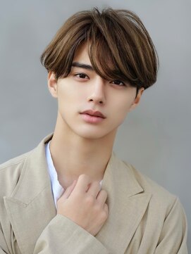 ミラリー トウキョウ(Mirareee Tokyo) 韓国風さわやかメンズカットクリーミーベージュ