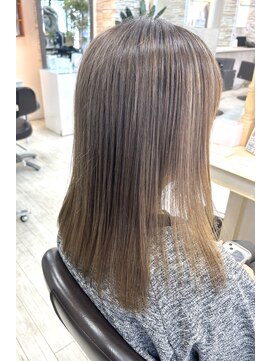 クレア(CREA) 大人美人艶カラーベージュ髪質改善透明感ミディアムレイヤー