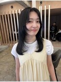 korea blackレイヤーヘア