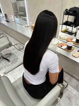 キング 枚方店(K!ng) 縮毛矯正髪質改善ハイライトレイヤーカット枚方美容室エクステ