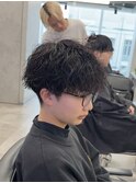 波巻きパーマ/ツイストスパイラル