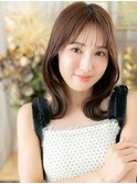 大人ガーリー透けバングモテ髪ひし形レイヤー北浦和20代30代40代
