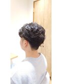 ナチュラルパーマショート