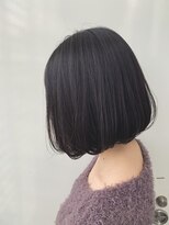 カロン バイ ジーナ 柏の葉キャンパス(Kalon by Zina)&nbsp;髪質改善＊ブルーブラックボブ＊美髪【Zina柏の葉キャンパス】