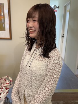 ヒントステーション(HINTSTATION) 〈浅草 半個室〉ゆるパーマミディ