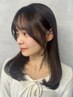【梅雨対策/前髪矯正】全体カット＋前髪ストレート7450円【男性も可】