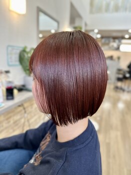 エルフグローリー(elf -glory-)の写真/【飾磨駅徒歩3分】抜け感ショートスタイルはお任せください◎女性らしい丸み×小顔に見せるスタイルに…♪