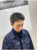 スパイキーショートアップバング