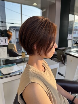 ハピネス 西大寺店(Happiness) 【20代・30代奈良】まとまり艶ショートボブ/髪質／うるは