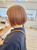 モリオ フロム ロンドン 成増店&nbsp;【morio成増 セリザワ】ミニボブ オレンジベージュカラー
