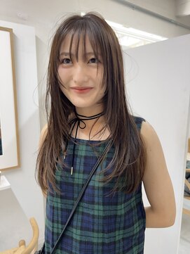 キー(kii) レイヤーカット/透明感カラー/ワンカラー/福岡美容室