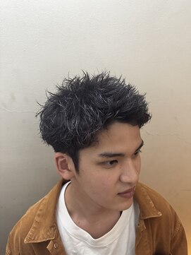 プレミアムバーバー 新宿店(PREMIUM BARBER produce by HIRO GINZA) ボックススパイキー