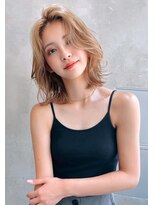 リベルテ(LIBERTE) LIBERTE銀座 ミディアムレイヤー×ハイトーンカラー