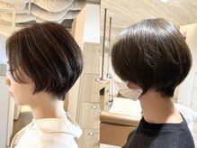 ［海老名/ショート/ボブ/顔周り/前髪カット］