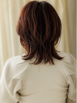 カバーヘア ブリス 戸田公園西口店(COVER HAIR bliss) 小顔ウルフパーマくびれミディアムレイヤーA3戸田公園20代30代