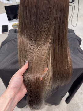 ヨーク(YOKE) ヘーゼルベージュミルクティーブラウン