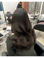 クム(kumu)&nbsp;レイヤーカット /縮毛矯正/前髪/顔周り/名古屋/栄/韓国サロン