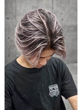 ヌエン 渋谷(NU/EN) メンズシャドールーツ/バレイヤージュ/毛流れセンターパート