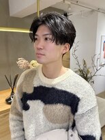 ローレン(LOREN)&nbsp;ベリーショート/ダークアッシュ/ニュアンスパーマ/韓国マッシュ