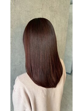 ポリマン 西新井(poliment) 乾燥する髪にも潤いを うねり解消のナチュラルストレート