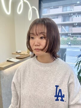 シアエミュー 新越谷店(SHEER emu) 抜け感ボブレイヤー【新越谷・南越谷】