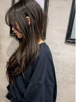ヘアアンドビューティー クローバー(Hair&Beauty Clover)&nbsp;ダークアッシュ/ダークグレージュ/シャギーカット