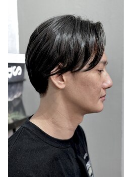 ウェーブ(WAVE)の写真/江坂で美容室比較中の男性へ。仕事帰りも通いやすい。好印象で扱いやすいビジネスヘア