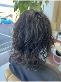 ロングパーマ