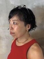 キリ 逗子(kiri)&nbsp;逗子葉山ショートカット耳かけショートボブ前髪長めショートk62