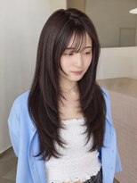 ルトワプラス(Lutowa plus)&nbsp;顔周りレイヤーで作る韓国風ロング☆