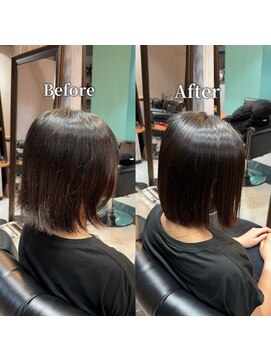 ルアナ トウキョウ(Luana TOKYO) 町田　髪質改善　縮毛矯正　美髪矯正ビフォーアフター